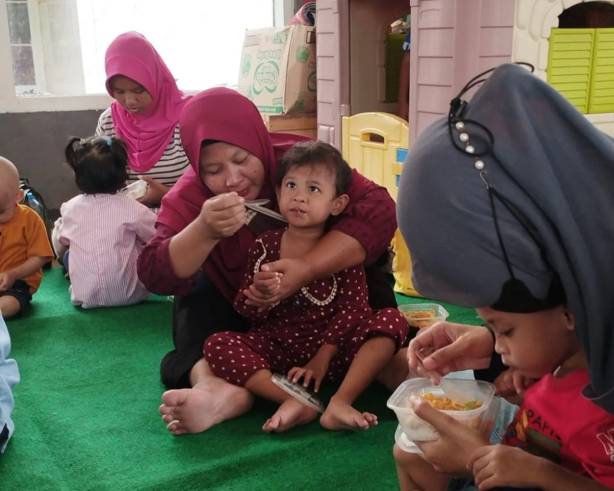 Taman Gizi Posyandu Insan Ceria bersama Lakon Iwak foto 7